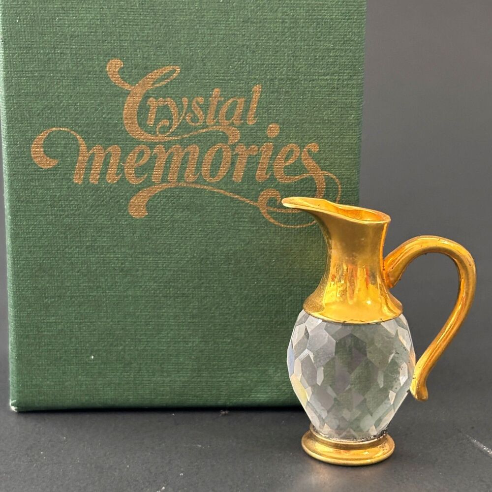 Swarovski Vintage Retired Pitcher Miniature Collectable Figurine 2004